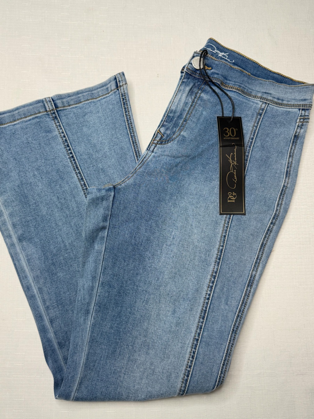 DG2 by Diana Gilman denim blue jeans size 8 p new w tags